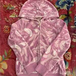 Juicy Couture Pink Hooded Sweatshirt